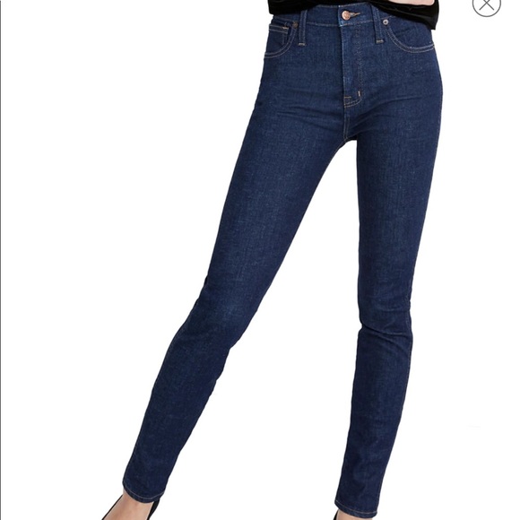 madewell jeans skinny skinny dark wash size 27 poshmark size 27